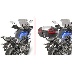 Attacco Posteriore Kappa Per Bauletto Monokey O Monolock Specifico Per Yamaha MT-07 TRACER (2016-19) -KAPPA Saldi attacco posteriore kappa per bauletto monokey o monolock specifico per yamaha mt 07 tracer 2016 19 42243
