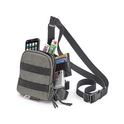 Borsello Da Gamba Moto Kappa RA307R2 Grigio -KAPPA Saldi borsello da gamba moto kappa ra307r2 grigio 68785