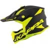 Casco Moto Cross Enduro Kappa KV39 SOLID Nero Opaco Giallo Fluo