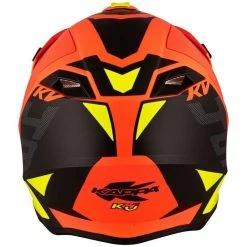 Casco Moto Cross Enduro Kappa KV49 Shock Nero Opaco Arancio -KAPPA Saldi casco moto cross enduro kappa kv49 shock nero opaco arancio 139889