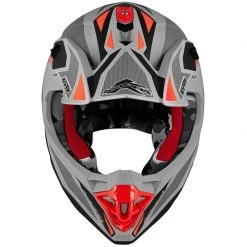 Casco Moto Cross Enduro Kappa KV49 Shock Nero Opaco Grigio -KAPPA Saldi casco moto cross enduro kappa kv49 shock nero opaco grigio 139887