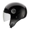 Casco Moto Demi-Jet Kappa KV40 HAWAII Basic Nero Opaco