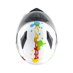 Casco Moto Integrale Da Bambino Kappa J04F Boom Bianco Lucido -KAPPA Saldi casco moto integrale da bambino kappa j04f boom bianco lucido 56446