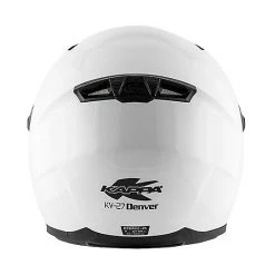 Casco Moto Integrale Kappa KV-27 Denver Basic Bianco Lucido -KAPPA Saldi casco moto integrale kappa kv 27 denver basic bianco lucido 56179