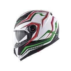 Casco Moto Integrale Kappa KV-27 Denver Verde Rosso Bianco