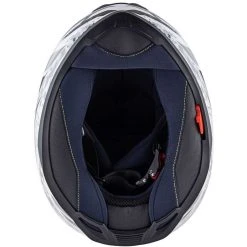 Casco Moto Integrale Kappa KV-41 Dallas Pixel Bianco Lucido Nero -KAPPA Saldi casco moto integrale kappa kv 41 dallas pixel bianco lucido nero 130699