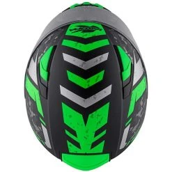 Casco Moto Integrale Kappa KV-41 Dallas Pixel Nero Opaco Verde -KAPPA Saldi casco moto integrale kappa kv 41 dallas pixel nero opaco verde 130717