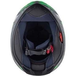 Casco Moto Integrale Kappa KV-41 Dallas Pixel Nero Opaco Verde -KAPPA Saldi casco moto integrale kappa kv 41 dallas pixel nero opaco verde 130720