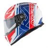 Casco Moto Integrale Kappa KV-41 Dallas Simple Bianco Lucido Rosso -KAPPA Saldi casco moto integrale kappa kv 41 dallas simple bianco lucido rosso 96641