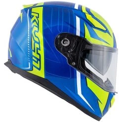 Casco Moto Integrale Kappa KV-41 Dallas Simple Blu Giallo -KAPPA Saldi casco moto integrale kappa kv 41 dallas simple blu giallo 127098