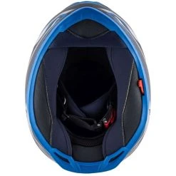 Casco Moto Integrale Kappa KV-41 Dallas Simple Nero Blu Opaco -KAPPA Saldi casco moto integrale kappa kv 41 dallas simple nero blu opaco 135197