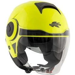 Casco Moto Jet Doppia Visiera Kappa KV37 OREGON Basic Giallo Fluo -KAPPA Saldi casco moto jet doppia visiera kappa kv37 oregon basic giallo fluo 130704