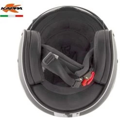 Casco Moto Jet In Fibra Vintage Custom Kappa KV-29 PHILADELPHIA Petrolhead Titanio -KAPPA Saldi casco moto jet in fibra vintage custom kappa kv 29 philadelphia petrolhead titanio 139121