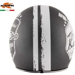 Casco Moto Jet In Fibra Vintage Custom Kappa KV-29 PHILADELPHIA Petrolhead Titanio -KAPPA Saldi casco moto jet in fibra vintage custom kappa kv 29 philadelphia petrolhead titanio 139122