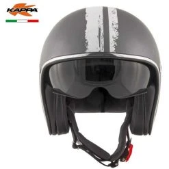 Casco Moto Jet In Fibra Vintage Custom Kappa KV-29 PHILADELPHIA Petrolhead Titanio -KAPPA Saldi casco moto jet in fibra vintage custom kappa kv 29 philadelphia petrolhead titanio 139124