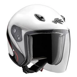 Casco Moto Jet KAPPA KV16 In Fibra Bianco Lucido