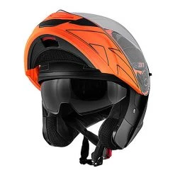 Casco Moto Modulare Kappa KV-31 ARIZONA Bigger Nero Opaco Arancio -KAPPA Saldi casco moto modulare kappa kv 31 arizona bigger nero opaco arancio 96631