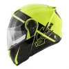 Casco Moto Modulare Kappa KV32 ORLANDO Linear Nero Lucido Giallo