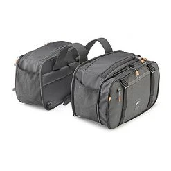 Coppia Di Borse Moto Laterali Estendibili Kappa AH202 Nero -KAPPA Saldi coppia di borse moto laterali estendibili kappa ah202 nero 68760