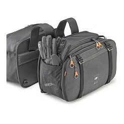 Coppia Di Borse Moto Laterali Estendibili Kappa AH202 Nero -KAPPA Saldi coppia di borse moto laterali estendibili kappa ah202 nero 68761