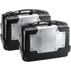 Coppia Di Valigie Laterali Kappa KGR33 Garda 33 Litri Monokey System