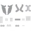 Kit Montaggio Kappa 2140KITk Per Montare I Telaietti Laterali TE2140k Senza Attacco Posteriore Per Yamaha MT-07 (2018-)