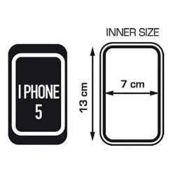 Porta Smartphone Specifico Per Iphone 5 Da Moto Kappa KSKS955 -KAPPA Saldi porta smartphone specifico per iphone 5 da moto kappa ksks955 18235