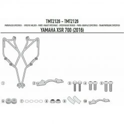 Telaietti Moto Kappa TMT2126k Per Borse Laterali Soffici Specifiche Per Yamaha XSR700 (2016-21) -KAPPA Saldi telaietti moto kappa tmt2126k per borse laterali soffici specifiche per yamaha xsr700 2016 21 128023