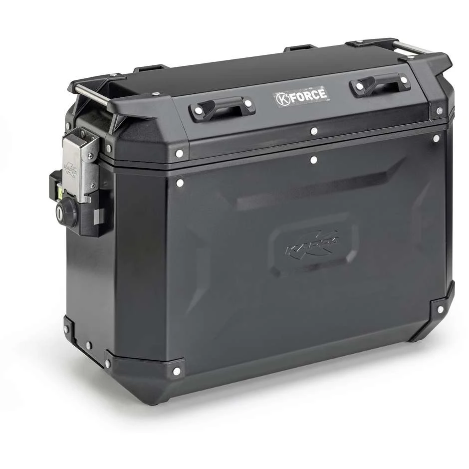 Valigia Laterale Destra In Alluminio KAPPA KFR37 K'FORCE Nero 3 Valigia Laterale Destra In Alluminio KAPPA KFR37 K'FORCE Nero
