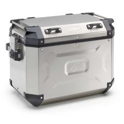 Valigia Laterale Sinistro In Alluminio KAPPA KFR48 K'FORCE Argento